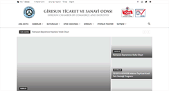 Desktop Screenshot of giresuntso.org.tr